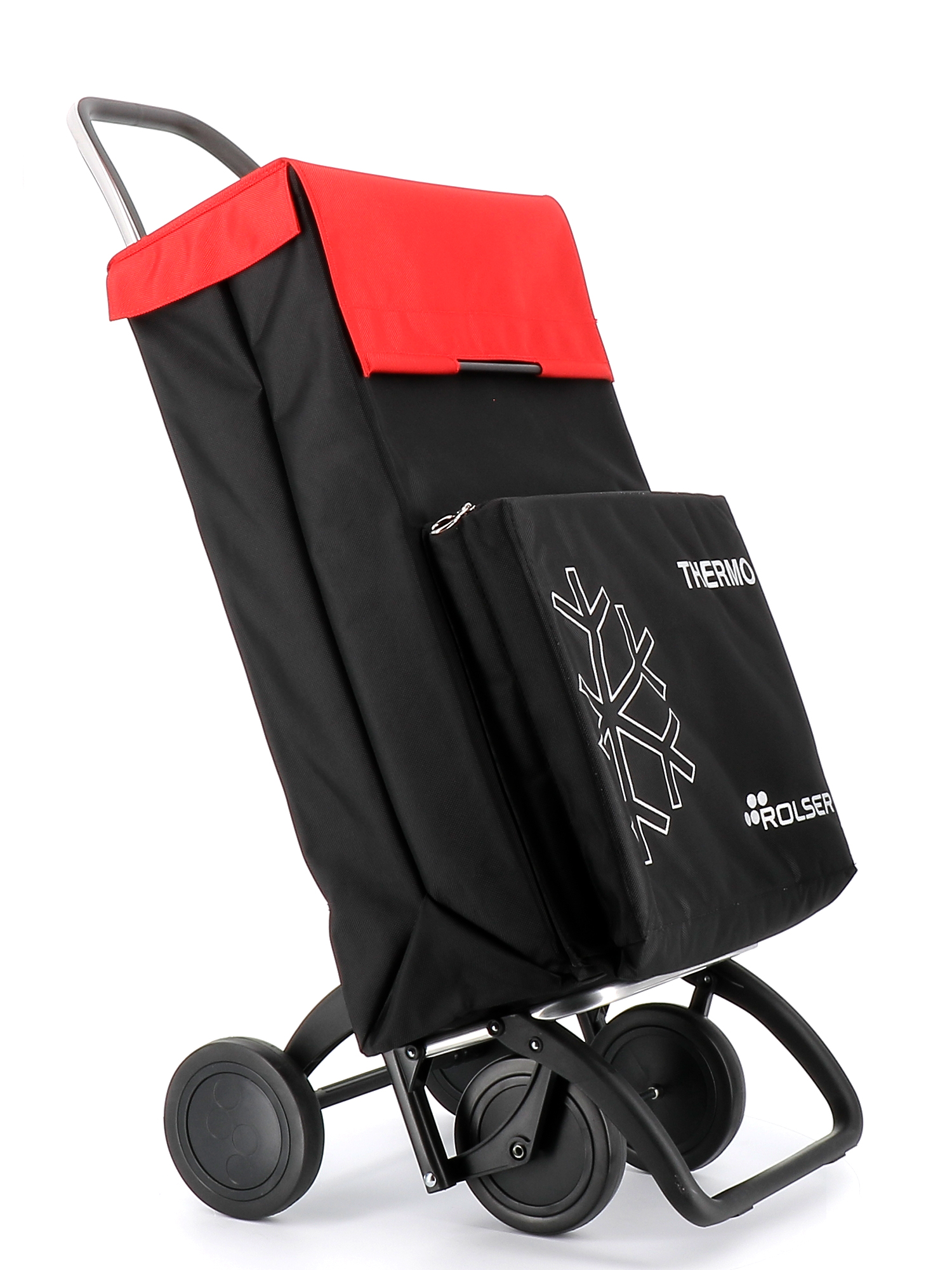 CARRO-COMPRA ROLSER TER060 TERMO MF4 NEGRO/ROJO